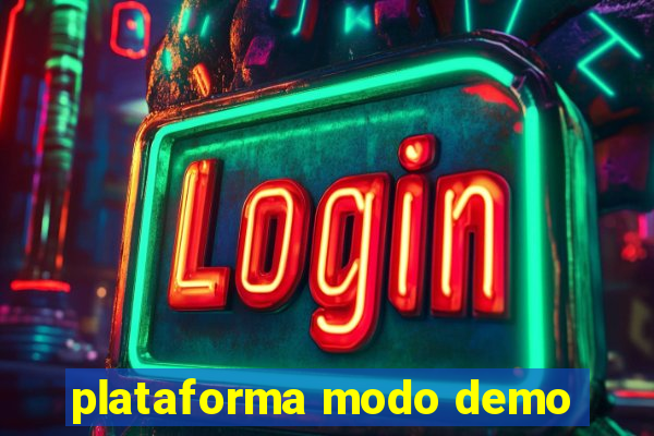 plataforma modo demo